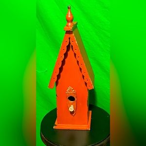 Rustic Red Birdhouse
